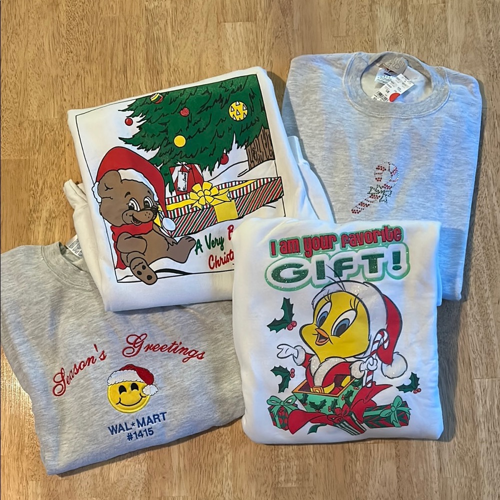 Christmas sweatshirts